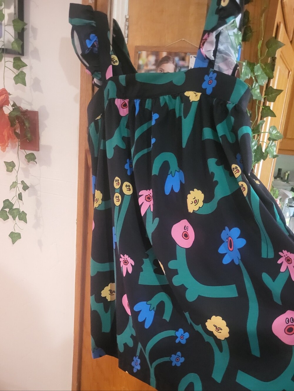 RARE PonyMtl Dress With The Natural Disaster Design Size Large